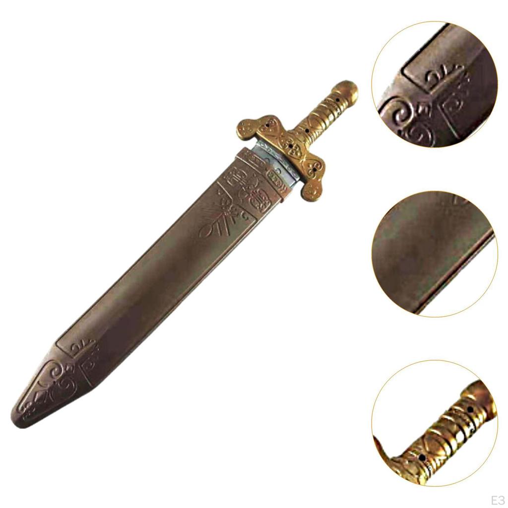 Roman Sword Cosplay Prop Role Play Decoration Costume Accessory