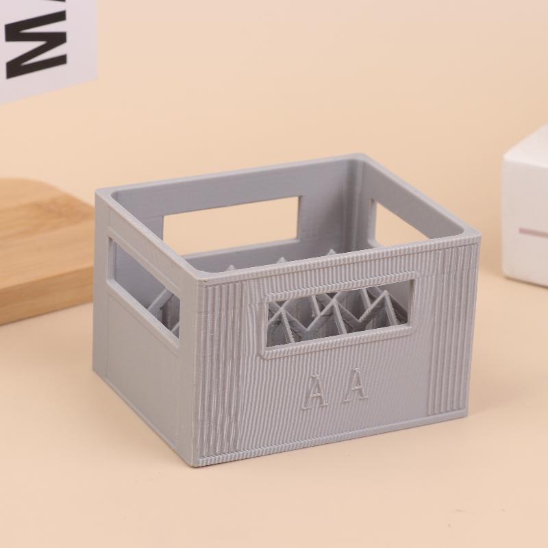 Stylish Home Decor No 5 Aa No 7 Aaa Battery Organizer Sturdy 3D Printed Beer Crate Style Stackable Box 599₽
