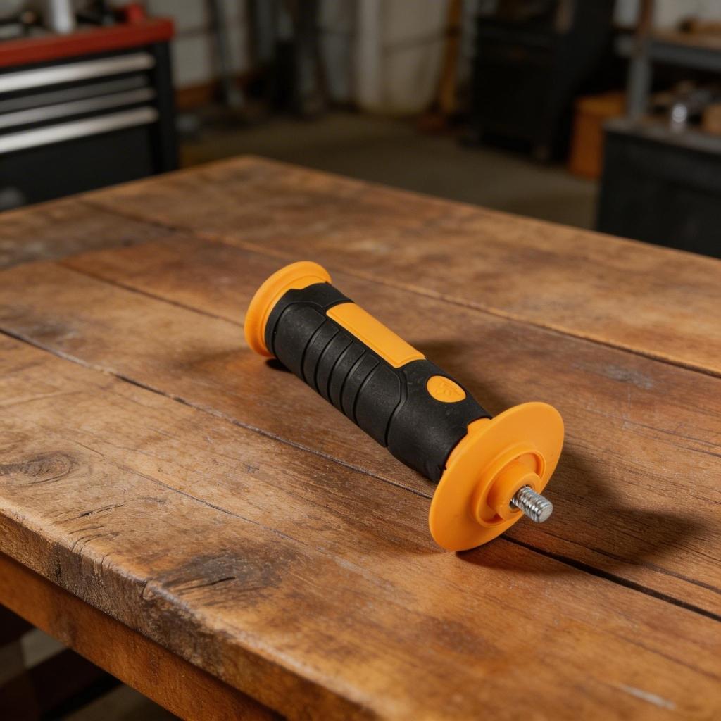 Angle Grinder Handle Side M8 Thread with Anti Vibration Shock Absorbing Feature