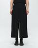 ZIOSONGZIO Light Crop Wide Pants Black Zi3Pt303Bk