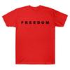 Charlie Kirk Freedom Merch T-shirts Freedom Letter Graphic T Shirts Unisex Casual Short Sleeve Crew Neck High Quality Cotton Tee