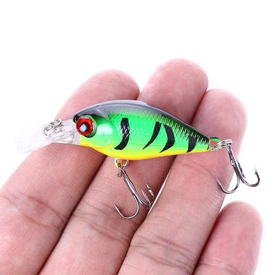 HENGJIA Attrezzatura da pesca Mini Crankbait in plastica da 1 pezzo