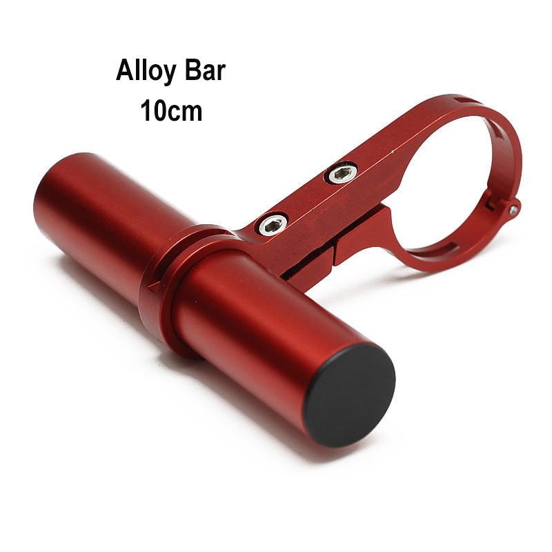 10/20/30cm Suporte Estendido para Guidão de Bicicleta Alumínio Bicicleta MTB Luz Dianteira Suporte de Expansão Ciclismo de Estrada Extensor Rack Peças