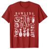 Scusa per il Bowling Divertente Regalo per Giocatore di Bowling Amante dello Sport Magliette Girocollo Manica Corta Moda Maglietta Abbigliamento Magliette Basic Casual
