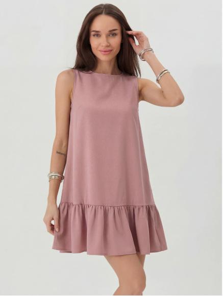 2026 European and American women s clothing explosive summer new casual fashion sleeveless pleated dress S