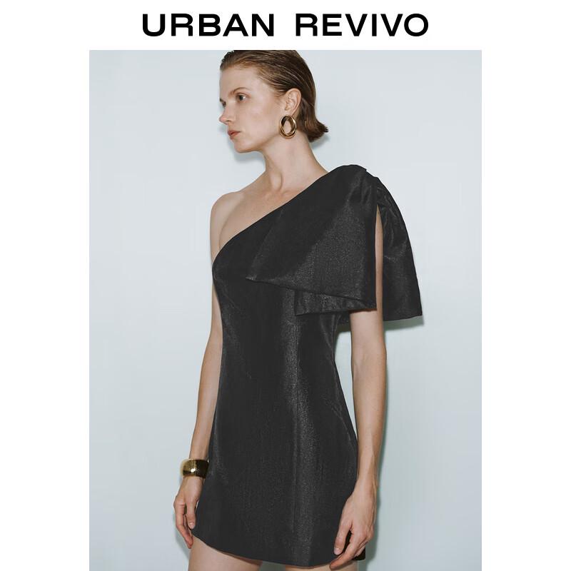 UR Women's Asymmetrical One-Shoulder Mini Dress
