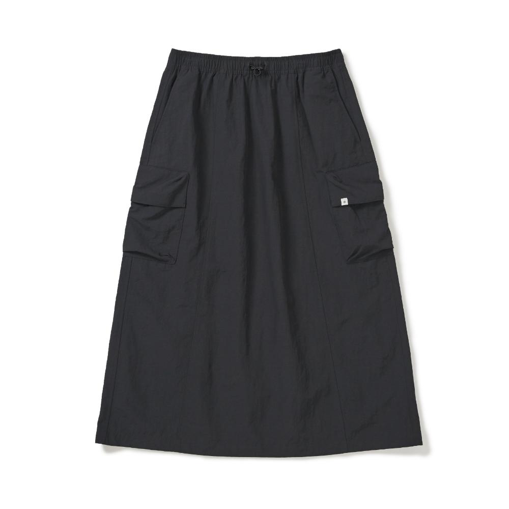 [Snowpeak] Campl Flare Skirt Charcoal (S26ZWCSK11)