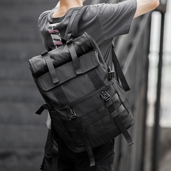 Travel Backpack Expandable Accomodates 17 Inch Computer Large Capacity Foldable Multi Pockets Waterproof