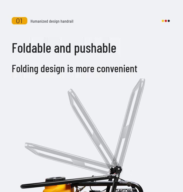 Electric & Gasoline Diesel Plate Compactor: Small Vibrating Rammer for Asphalt Pavement and Soil Compaction