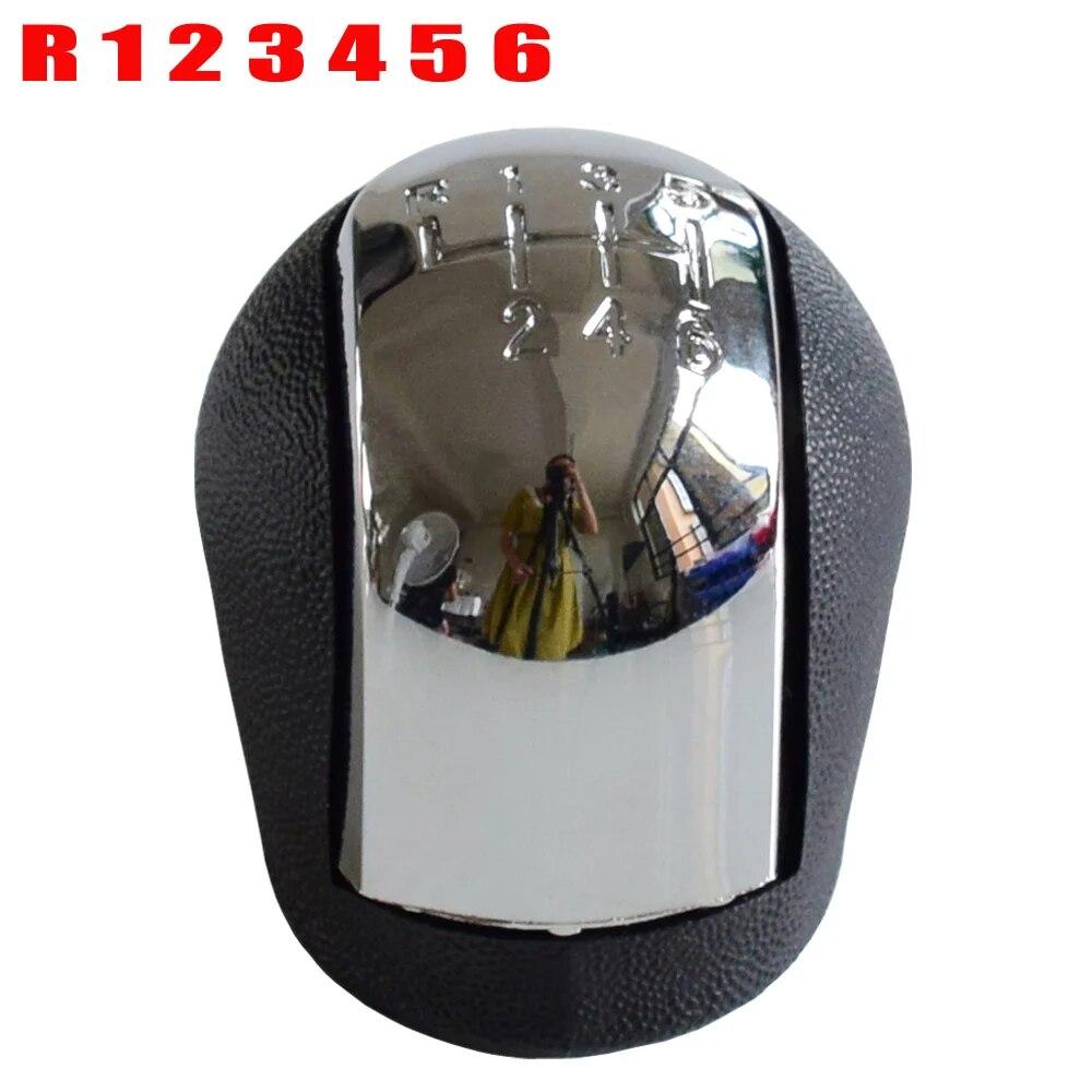 For Opel Vectra C B Corsa Astra G SIGNUM Combo 02-05 Manual 5 6 Speed Car Gear Shift Knob Lever HandBall With Gaiter Boot Cover