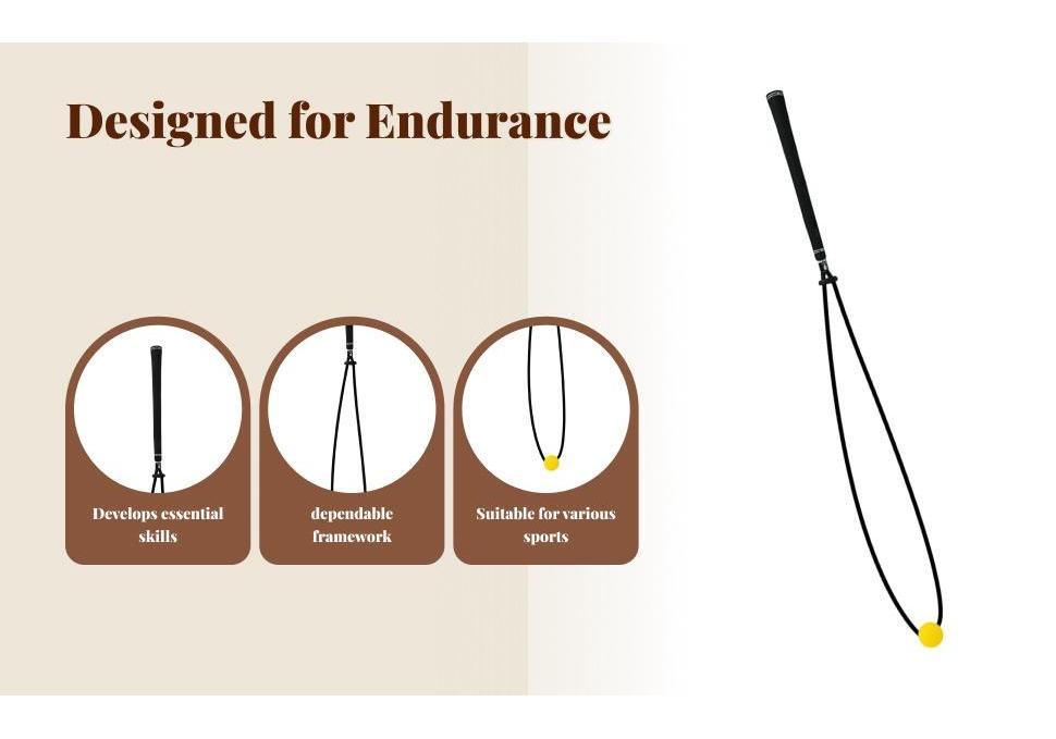 Lightweight Golf Swing Training Aid Practice Rope Trainer Accessories Correct Posture for