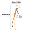 Yogodlns Sport Style Badminton Mini Backpack Hanging Handbag Pendant Bag Pendant Bags Accessories