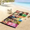 One Piece Print Beach Towel, Large Soft Quick Dry Towel for Beach Camping Swimming