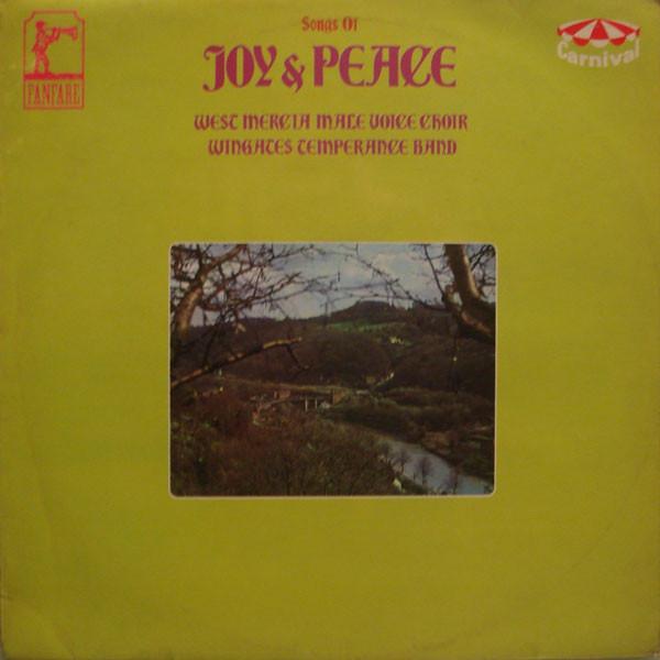 

LP Record WEST MERCIA MALE VOICE CHOIR WINGA Songs Of Joy And Peace 2928009 Carnival 1972 UK Classical Used