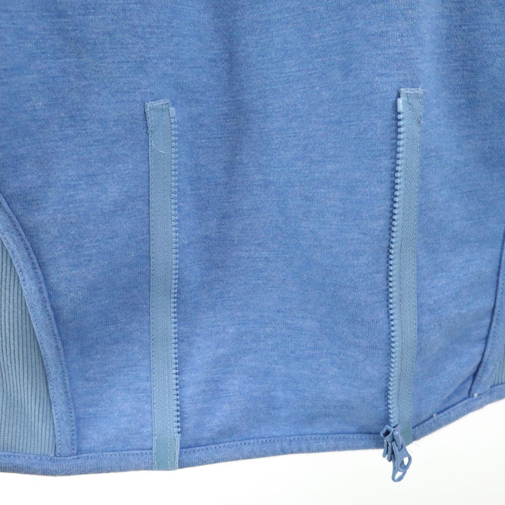 Adidas by Stella McCartney Long Sleeve Sweat Zip Hoodie OT Blue Women Used