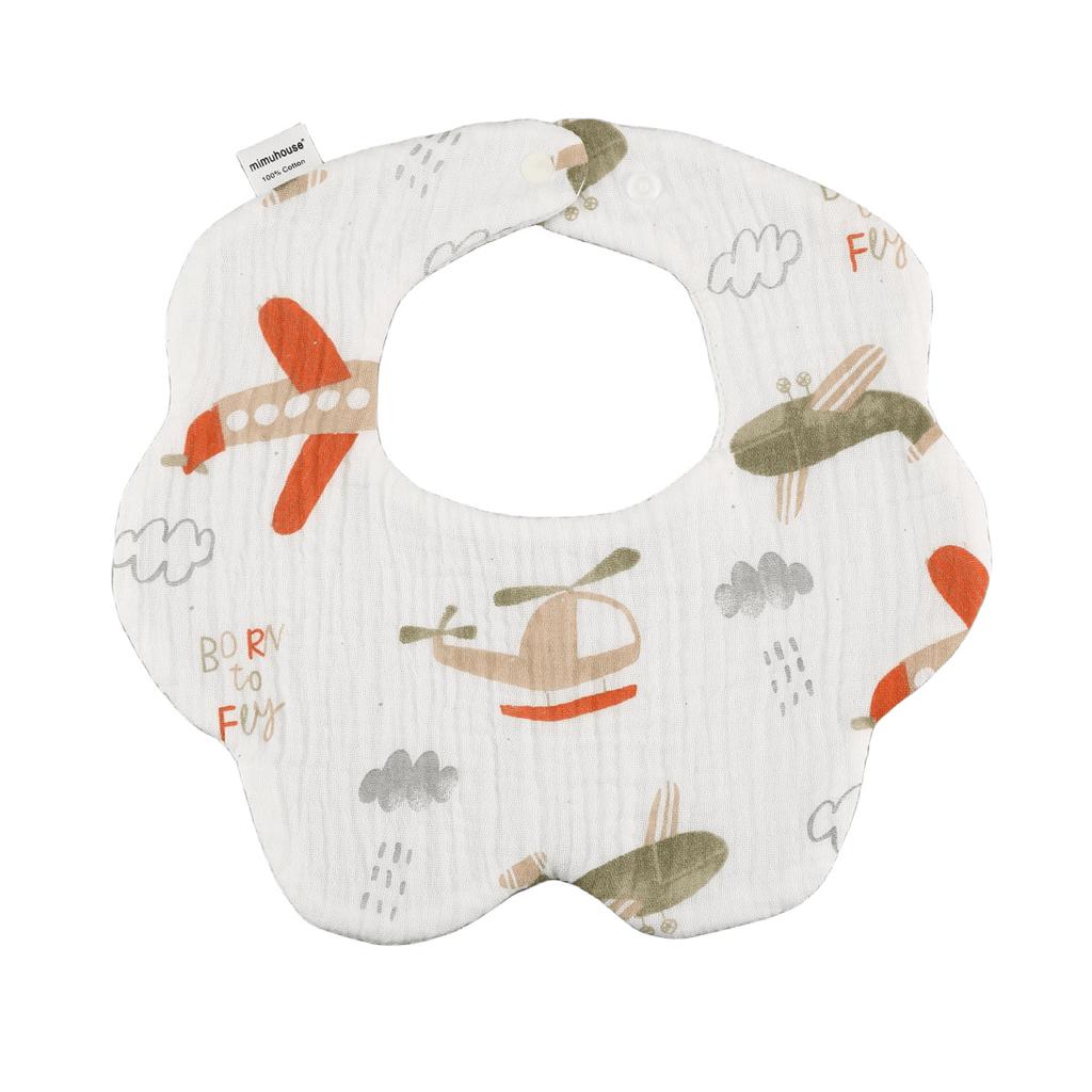 1 stücke Baumwolle Gaze Druck Baby Lätzchen Saugfähigen Speichel Handtuch Neugeborenen Spucktücher Bandana Schal für Jungen Mädchen Fütterung Sabbern Lätzchen