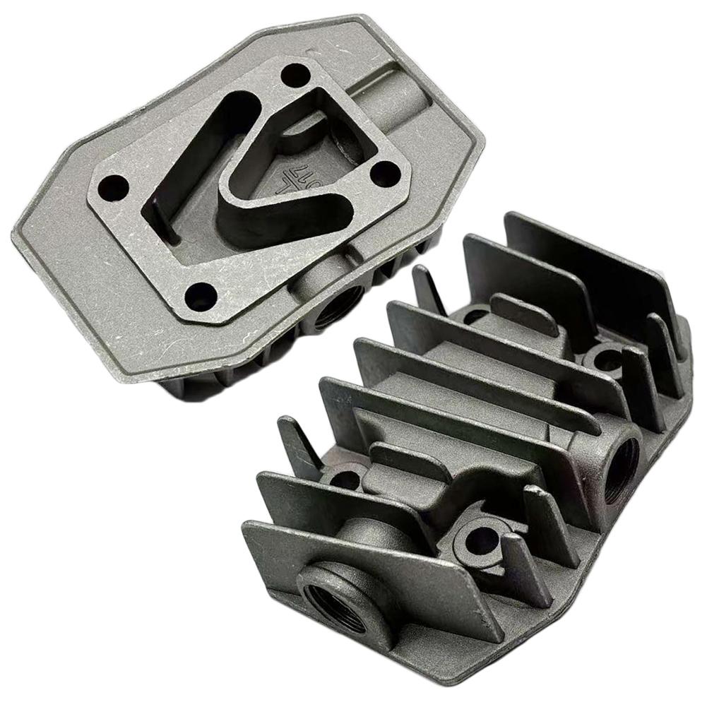Hochleistungs-Kompressorteile Aluminiumabdeckung Zylinderkopfhaube Zweimetallmaterial Ersatzteil