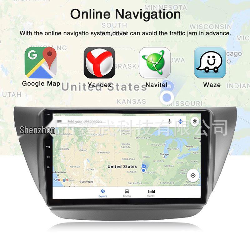 International Android Navigation System for 06-10 Mitsubishi Lancer IX with Bluetooth and Wi-Fi GPS.