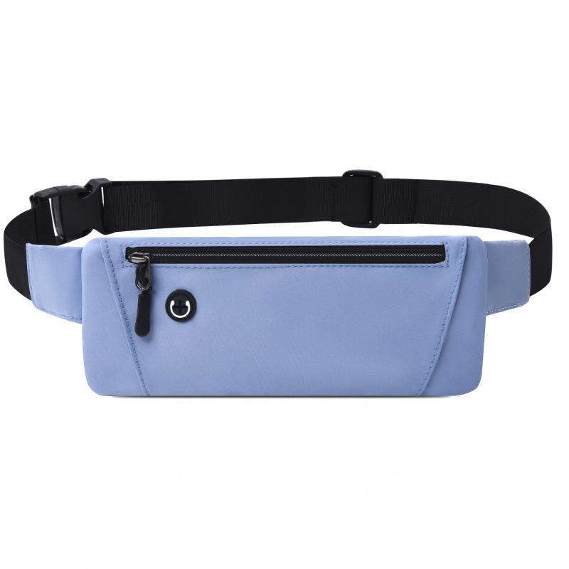 Multifunctional Waterproof Running Waist Bag for Men & Women - Elastic & Invisible Design for Fitness & Marathon.