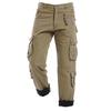 Men's Winter Fleece Multi-Pocket Casual Overalls