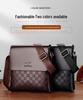Men's High-End Vertical Crossbody Business Bag - Large Capacity Casual Messenger Briefcase