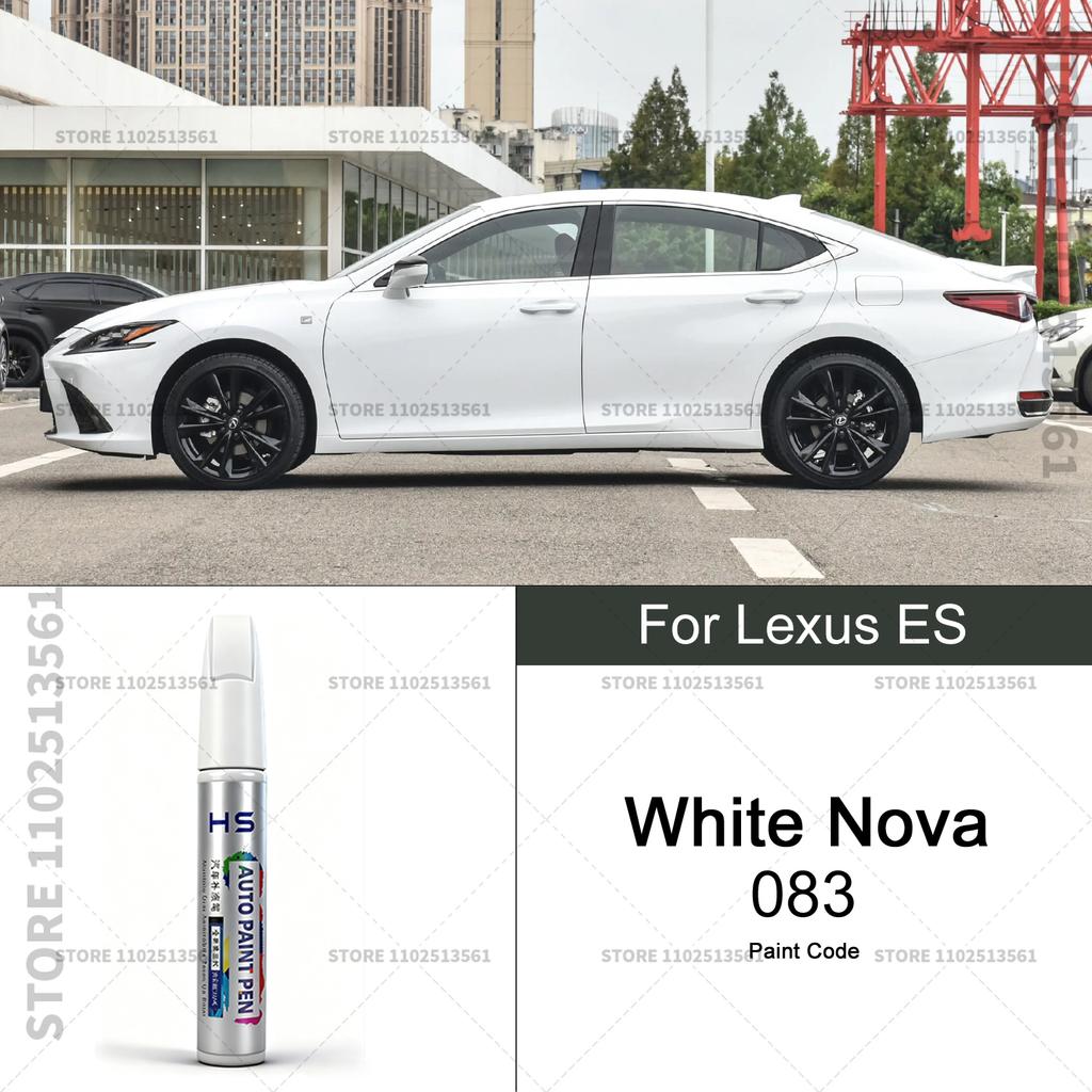 Car Paint Repair Pen Touch Up Scratch Remover DIY Auto Accessories For Lexus ES White 085 077 Blue 8X5 Silver 1J7 Gray 1H9 Red