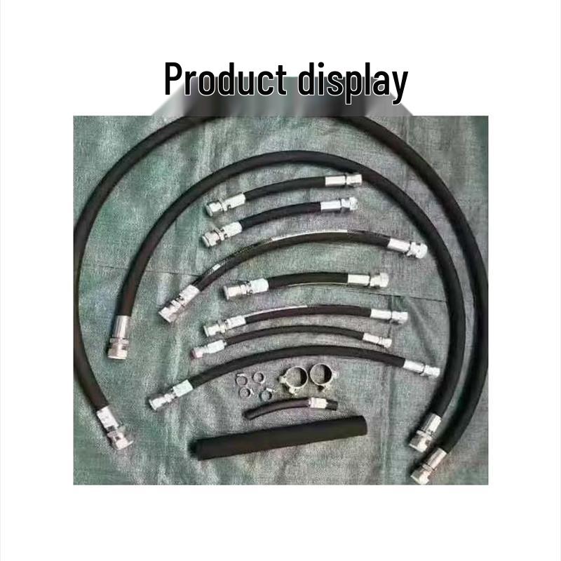 4-Layer Steel Wire Hose with Threaded Connectors