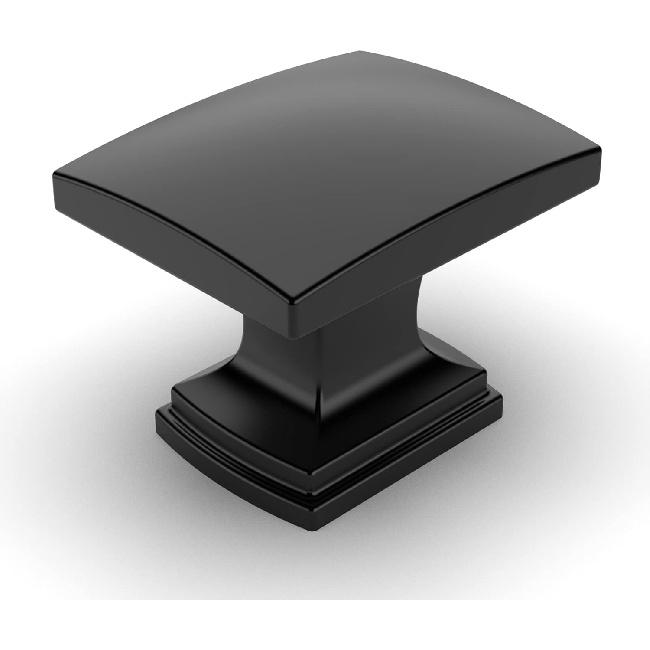 Asidrama 10 Pack Matte Black Kitchen Cabinet Knobs Dresser Knobs Drawer Knobs Cabinet Hardware Zinc Knobs for Dresser Drawers