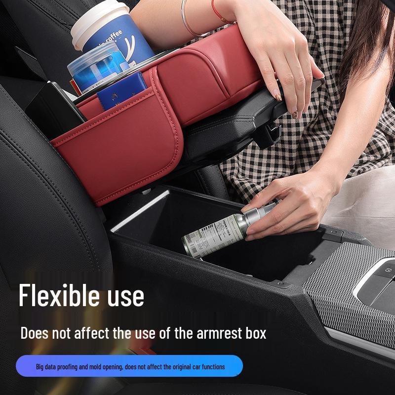 Volkswagen Tharu Car Armrest Storage & Tissue Box Pad