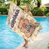 Capybara Cartoon Beach Towel Quick-Drying Small To LargeTowel For Beach Pool Sport Yoga Gym Home Towel Gift for Friend Sand Free