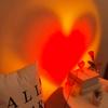 LED heart shaped indoor ambient light for home decoration, living room, Christmas decoration, desk, wall decoration, party