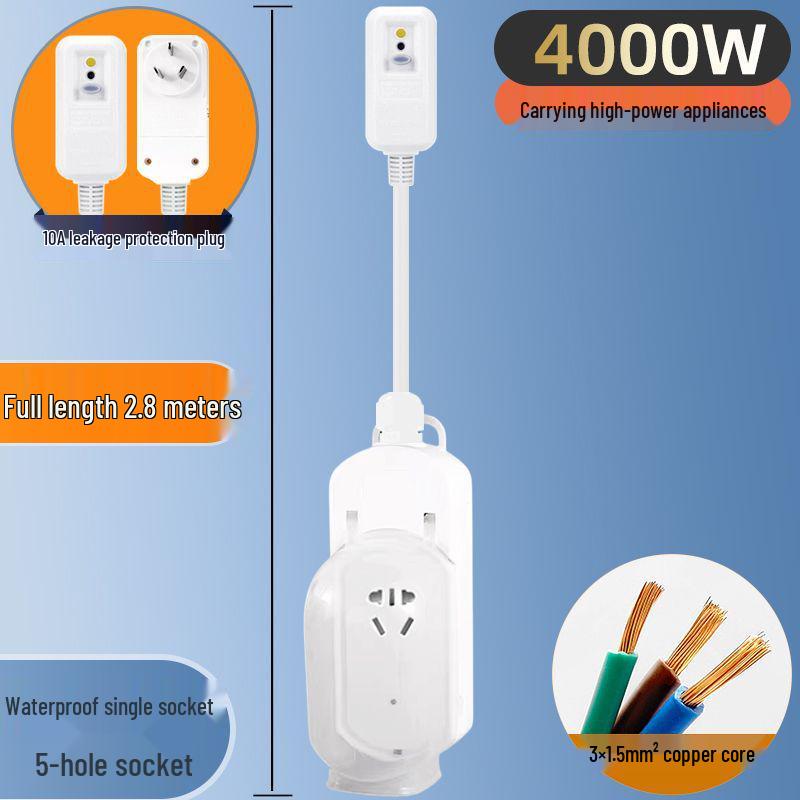 Smart Electric Toilet Lid with Water Heater & Leakage Protection