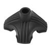 Cane Tip Walking Rubber Foot Pad Replacement 4 Prong Self Standing Non Slip Base