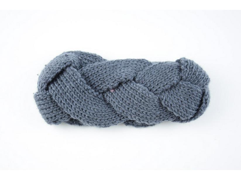 Handmade Woolen Cable Knit Headband Ear Warmer - European, American, Korean Style for Autumn/Winter