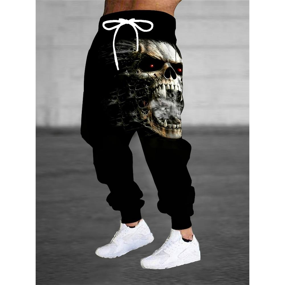 Men's Oversized Loose Sweatpants Autumn Comfortable Breathable Fashion Drawstring Pants Trendy Streetwear Drawstring Pants