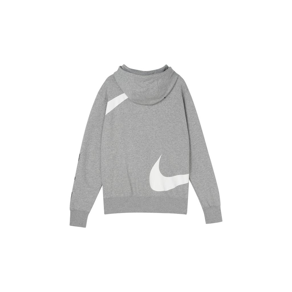 Nike Big Logo Hooded Jacket Men Outerwear Gray DD6088-063