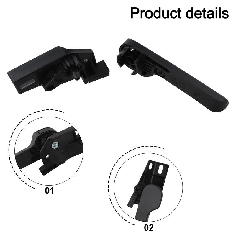 BLACK Bonnet Release Handle Protector Vehicle Handle Bracket Vehicle Compatibility Comprehensive Fitment For Skoda Models