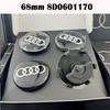 4ks 60mm 61mm 68mm 69mm Plovoucí středové krytky kol s logem pro r1 A3 A4 A5 A6 A7 A8 S4 Auto doplňkyv1