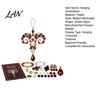 Mother Daughter Craft Projects 12 Zodiac Blessing Beaded Ornament DIY Kit, Beginner Friendly Sign Custom Symbol Keepsakes Beading Set, Hanging
