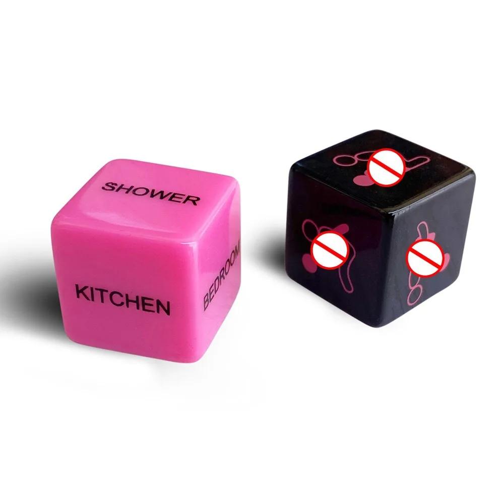 Various Poses Playing Dice Sexy Lingerie Ladies Underwear Erotic Passion Accessories Fun Game