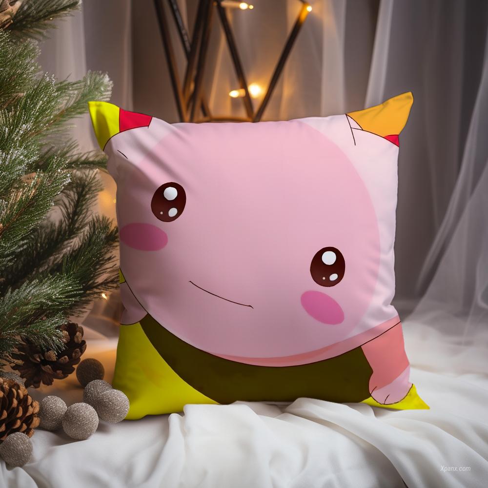 anime y-You Are Umasou Cushion Cover Premium Comfort Reversible Pillow Cove -Two in One Design for Any Room & Car Interior