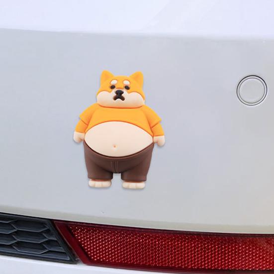 2 Stück Kollisionsschutz-Aufkleber für Autos und Häuser Weiches Silikon-Pufferwerkzeug für Türen, Wände, Ecken, Polster, Stöße und Geräusche Niedliche quetschbare Puppe