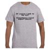 Lustiges Humor T-Shirt Natürlich rede ich mit mir selbst Brauche Expertenrat Kurz oder Lang