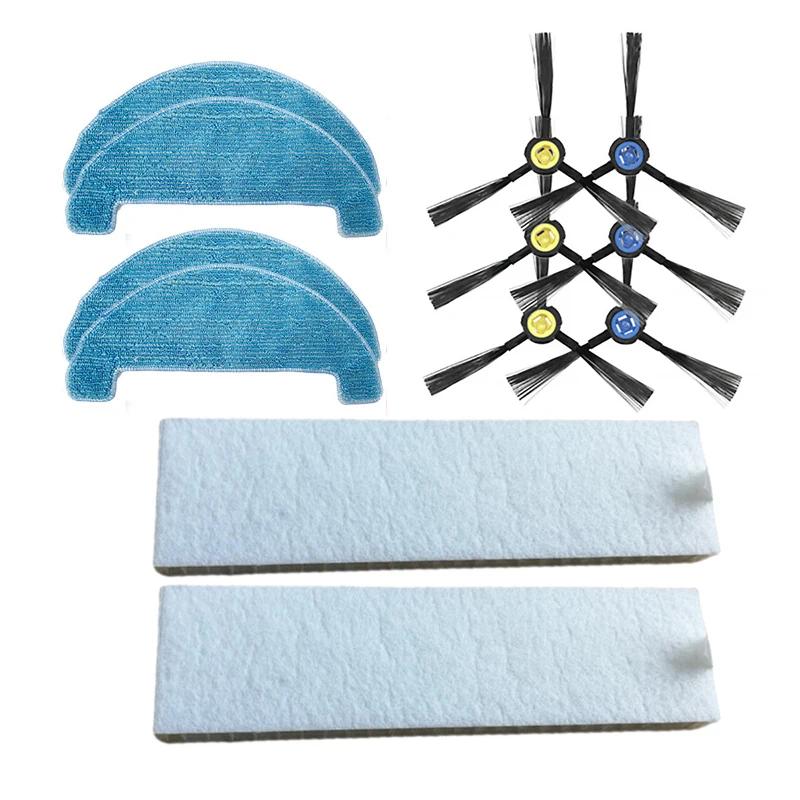 Roller Main Brush Cover Side Brush HEPA Filter Mop Cloth Rags for Ilife L100 A10 A10s Robotic Vacuum Cleaner Parts Repalcement