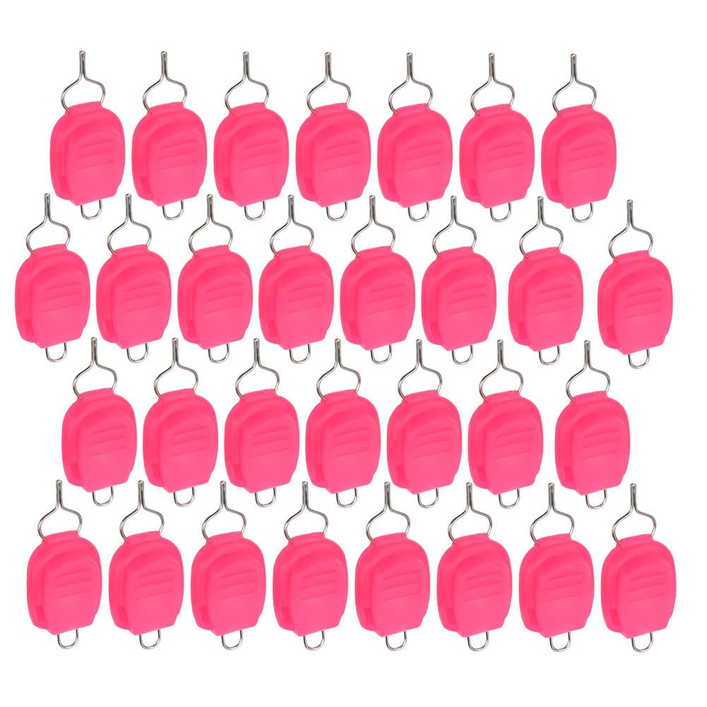 6 Bags of Luminous Fishing Wire Stopper Lightweight Line Clamping Device Accessory5#