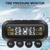 Car Tyre Pressure Monitor Solar Tire Pressure Monitoring System Temperature Warning With 4 External Sensors Car Fuel Save Tools