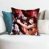Game FFran Bow Anime Celebrity Merchandise AllMatch Printed Pillow Case Sofa Car Office Room Decoration Protector