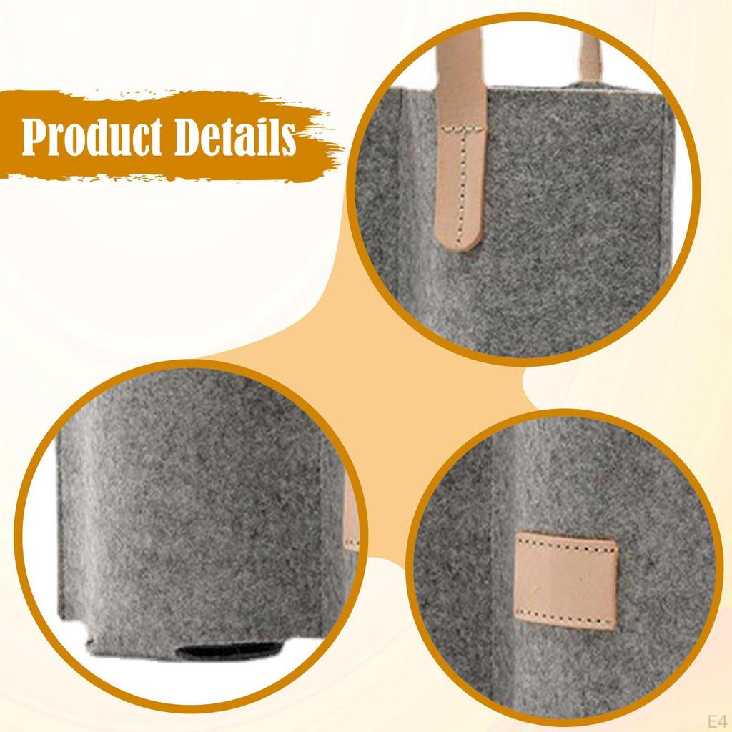 Wine Bottle Bag, Reusable, Portable, , Double Compartment, Ideal for Festivals, Weddings And