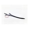 [LeafIn] Natural Wood Hairpin Ebany Single Hairpin Simple Wooden Hair Accessory Dragon Horn (Single)