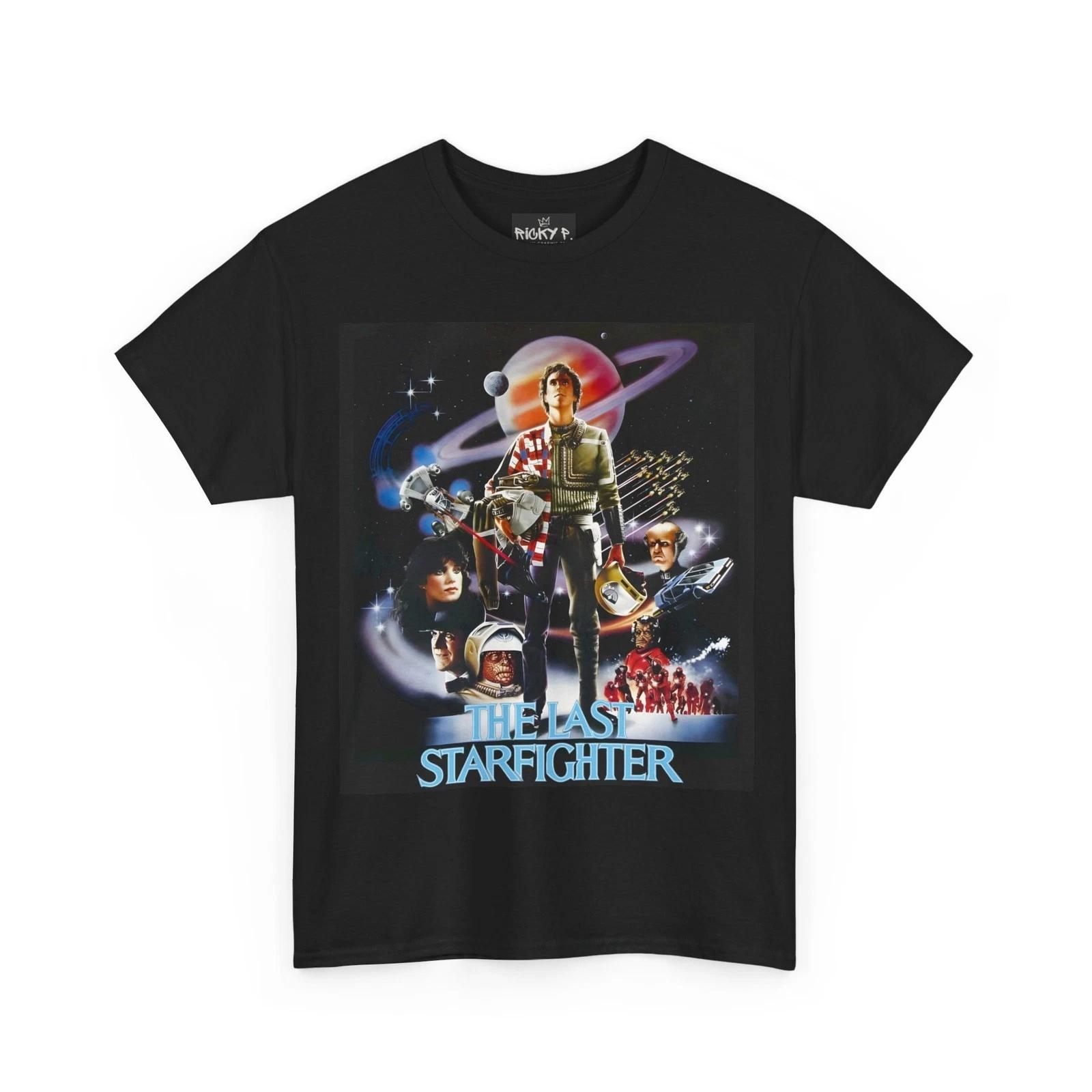 Ricky P The Last Starfighter 1984 Movie 100% Cotton T-shirt Mens Tees Top Unisex Heavy Cotton Tee 2XL